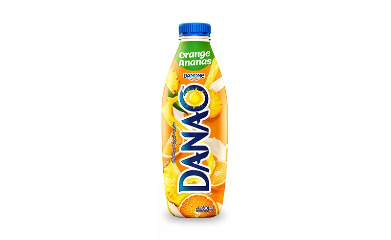 Boisson Lactée Orange Ananas DANAO - épicerie les 3 gourmets