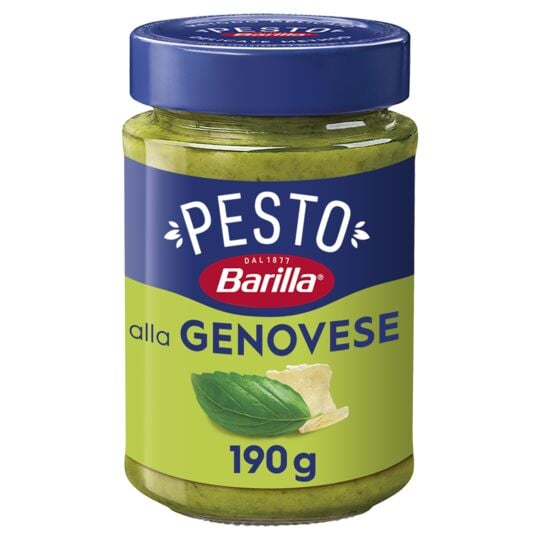 Barilla pesto alla genovese 190 g - épicerie les 3 gourmets condiments-et-sauces