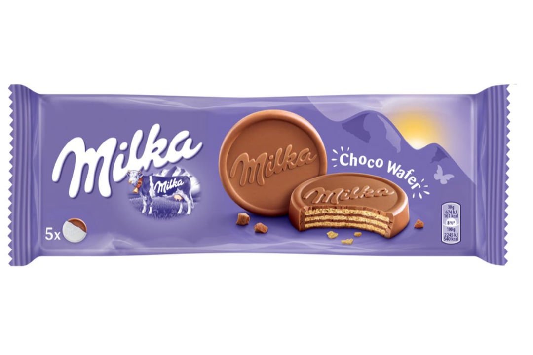 Milka Choco Wafer 150 g - épicerie les 3 gourmets BISCUITS