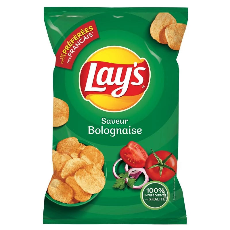 lay's chips bolognaise 45g - épicerie les 3 gourmets chips-et-aperitifs