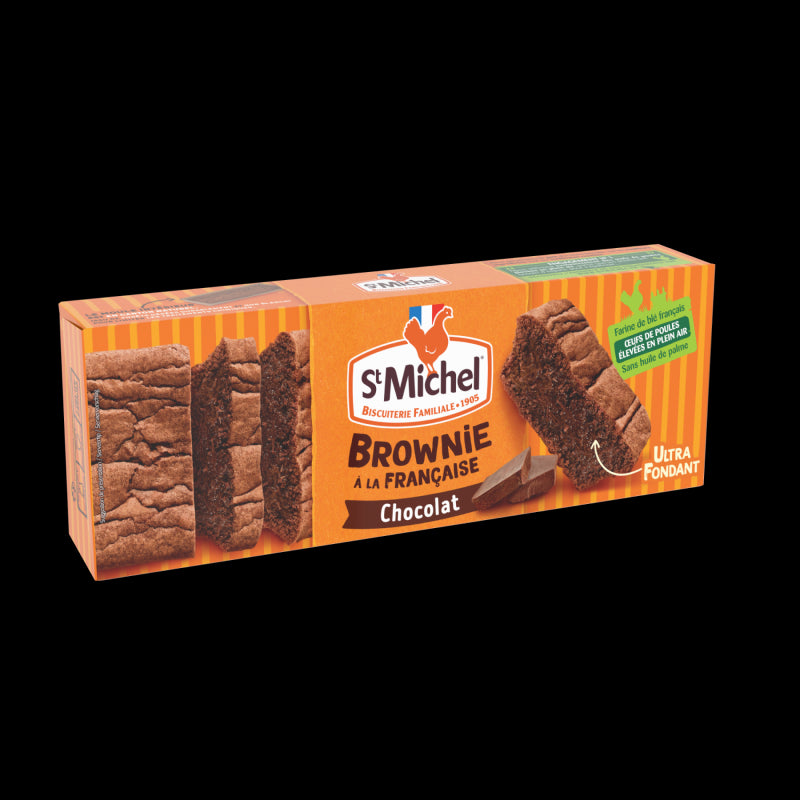 Saint-Michel Brownie Chocolat au lait 240g - épicerie les 3 gourmets biscuits-et-gateaux