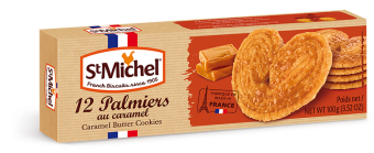 Saint-Michel Palmier Caramel 100g - épicerie les 3 gourmets biscuits-et-gateaux