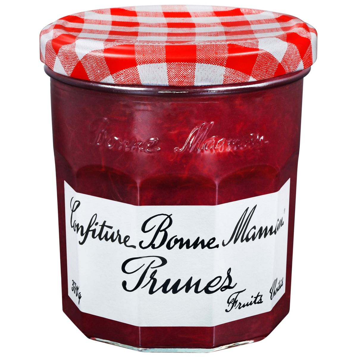 BONNE MAMAN CONFITURE PRUNES 370 G - épicerie les 3 gourmets confitures-compotes-et-cremes