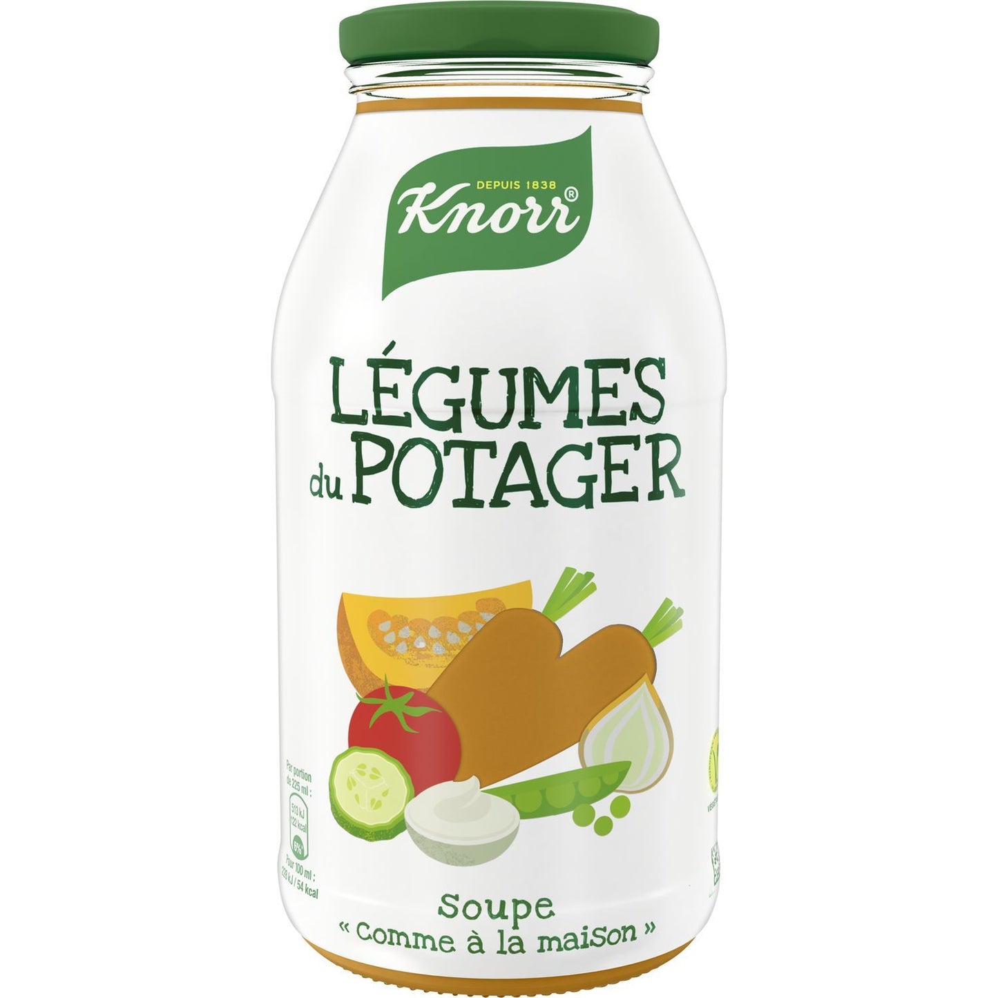 KNORR Soupe comme à la maison légumes du potager 45cl - épicerie les 3 gourmets SOUPE ET POTAGER
