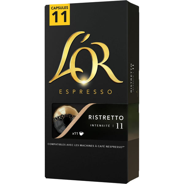 Lot 20 capsules l'OR Espresso Ristretto n°11 - Reservoir TP