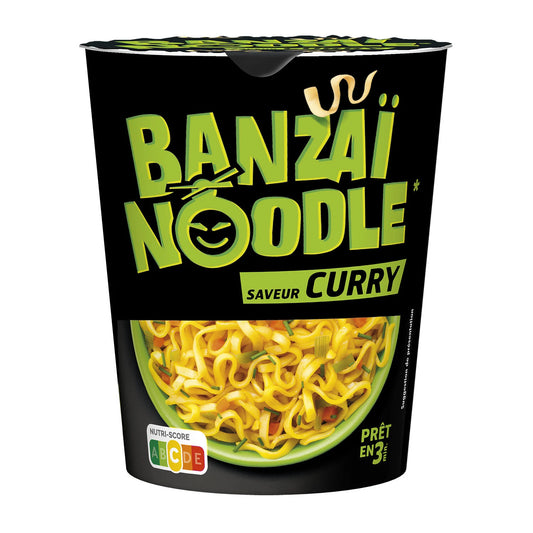 BANZAI NOODLE Cup Curry 65 g