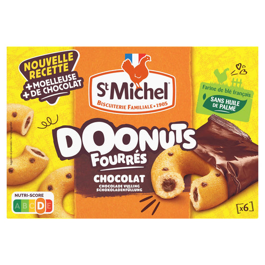 Saint-Michel Doonut Fourre Chocolat - épicerie les 3 gourmets biscuits-et-gateaux