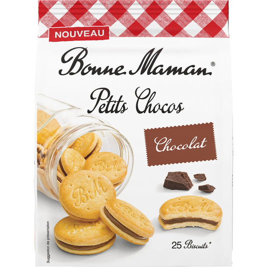 Biscuits petits chocos BONNE MAMAN - épicerie les 3 gourmets biscuits-et-gateaux