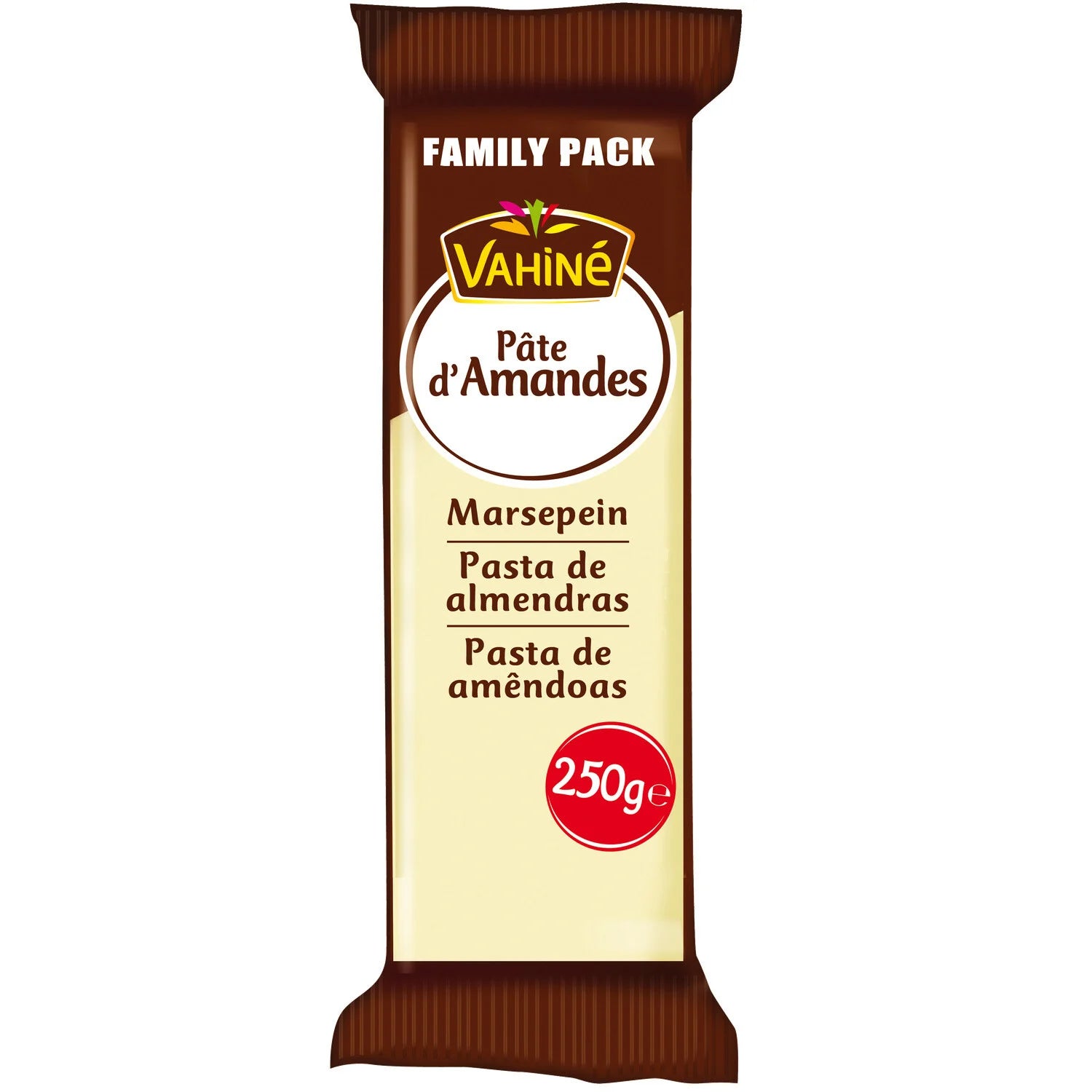 Vahiné Pâte d’Amande Tricolore 150g - épicerie les 3 gourmets Sucres, Farines, Coulis et Préparations Gateaux