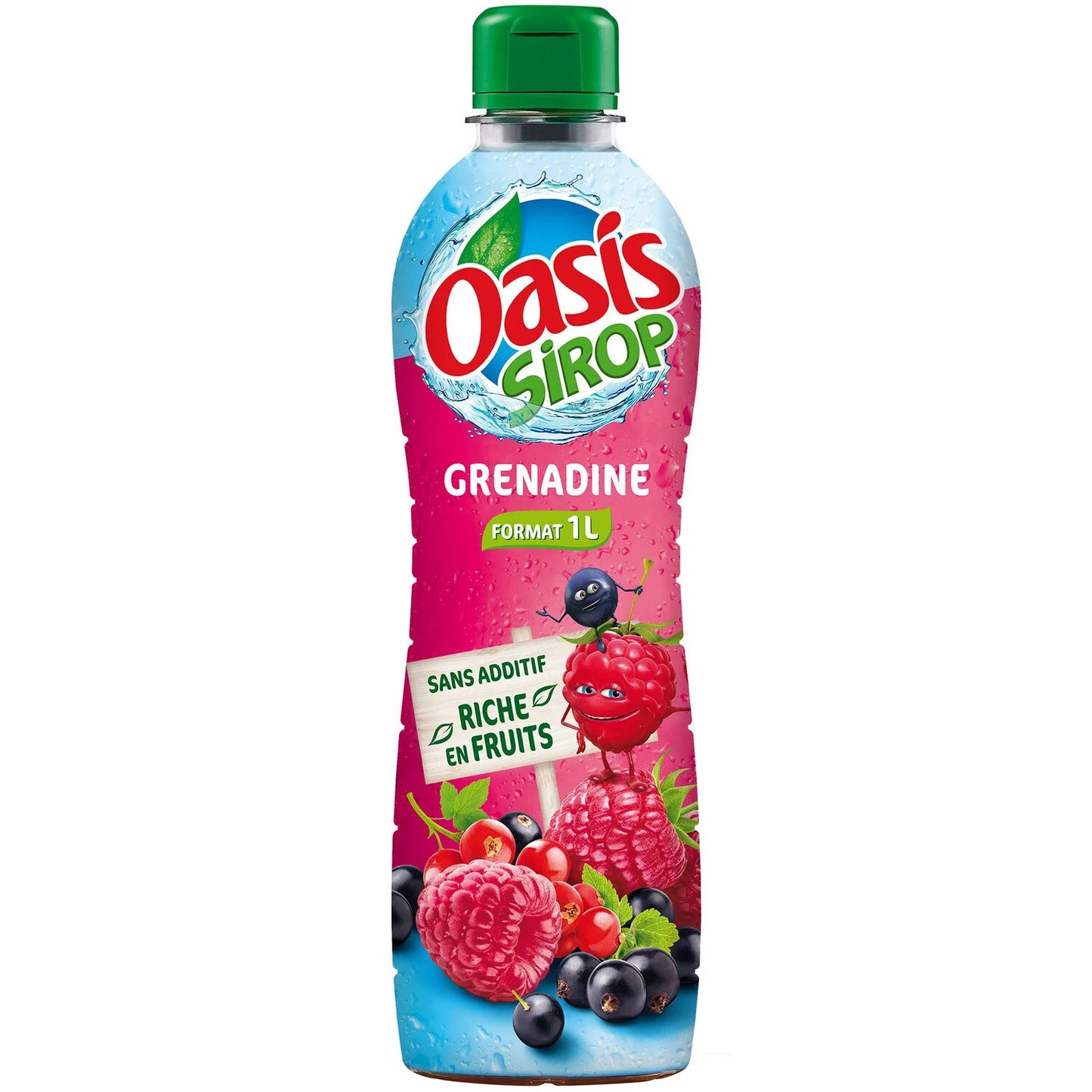OASIS SIROP GRENADINE 75CL - épicerie les 3 gourmets Boissons