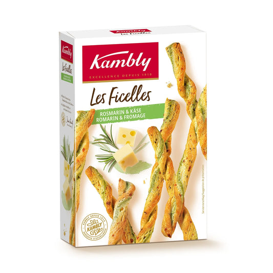 KAMBLY Biscuits apéritifs romarin 100g