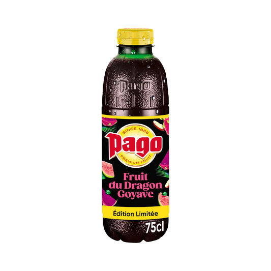 PAGO Jus de fruits Fruit du Dragon Goyave 75cL - épicerie les 3 gourmets Boissons