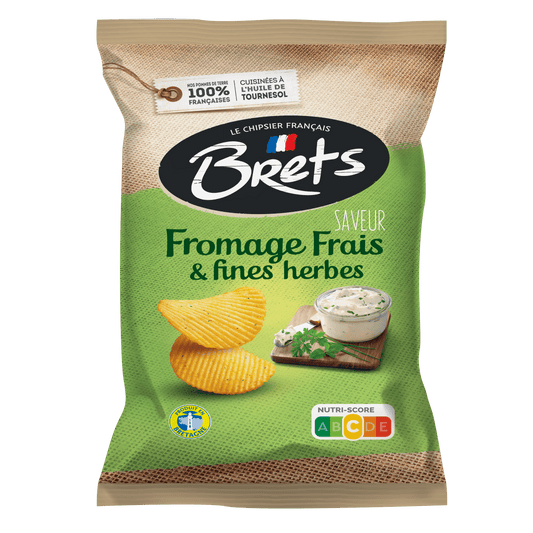 BRETS Chips Fromage Frais 125 g - épicerie les 3 gourmets chips-et-aperitifs