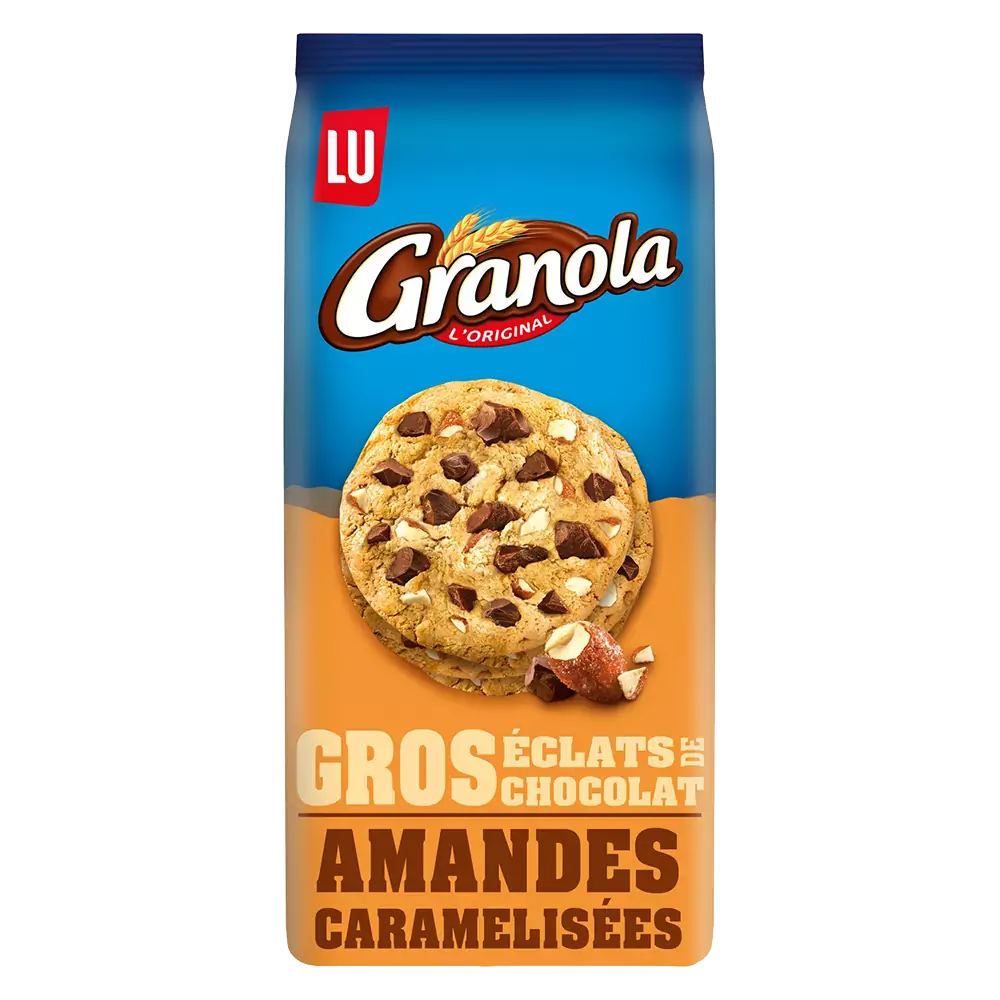 LU Cookies Amande Granola 184G - épicerie les 3 gourmets biscuits-et-gateaux