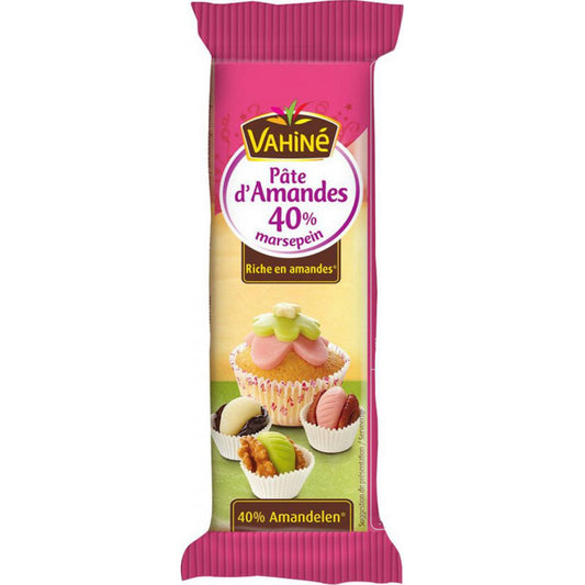 Vahiné Pâte d’Amandes 40% Riche en Amandes 150 g