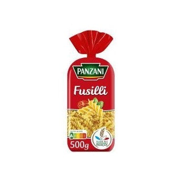 Panzani Fusilli 500g - épicerie les 3 gourmets sans-gluten