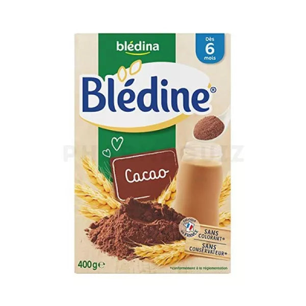 Blédina Blédine Cacao +6m 400g - épicerie les 3 gourmets bébés