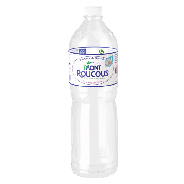 Mont Roucous Eau Minérale Naturelle 1L - épicerie les 3 gourmets Boissons