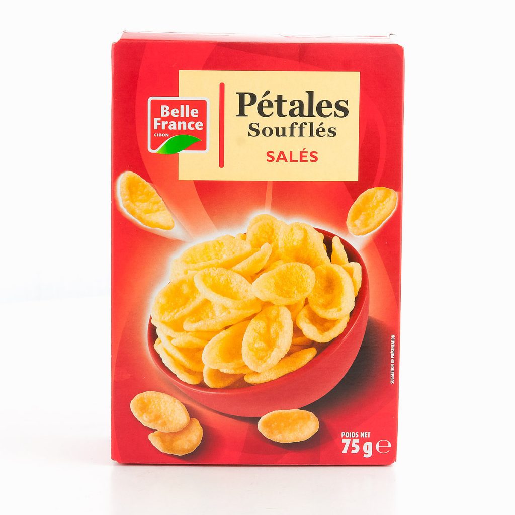 belle france Petales Souffles Sales 75g - épicerie les 3 gourmets Chips et apéritifs