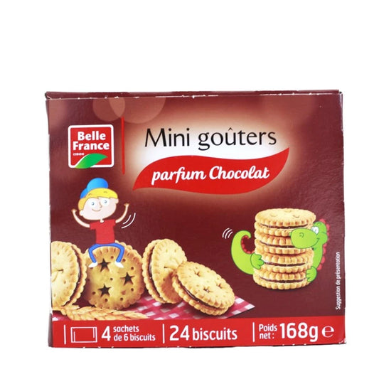 Mini goûters parfum chocolat – Belle France – 168 g