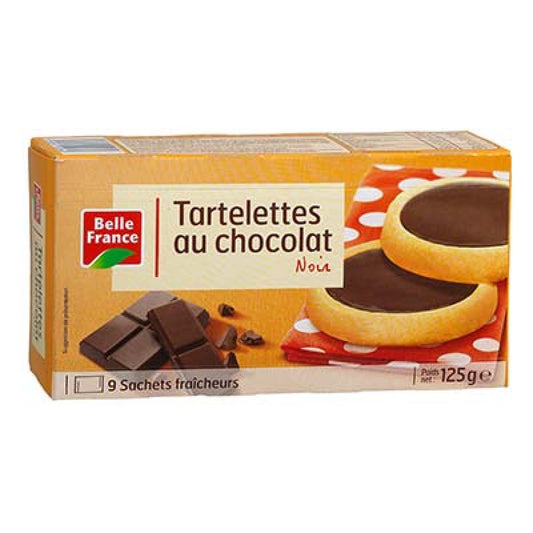 TARTELETTES CHOCOLAT NOIR BELLE FRANCE 125G