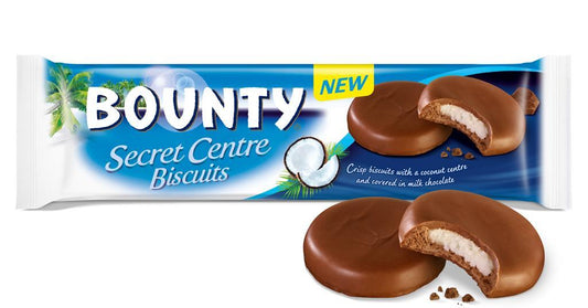 Bounty Secret Centre Biscuits 132g - épicerie les 3 gourmets biscuits-et-gateaux
