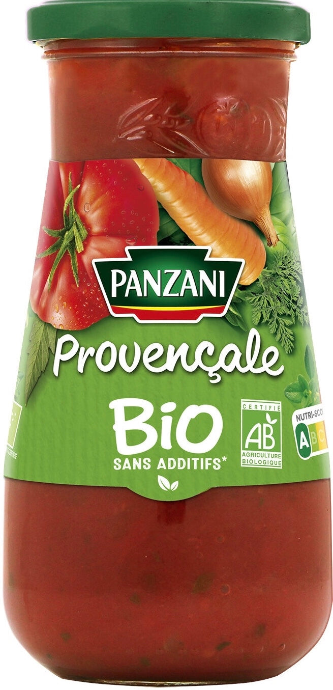 Panzani Sauce Provençale Bio - épicerie les 3 gourmets CONDIMENTS & SAUCES