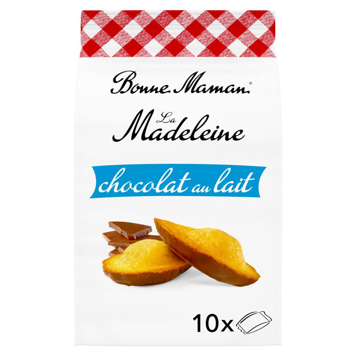 Bonne maman la madeleine chocolat au lait 300 g