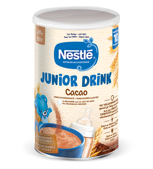 NESTLE Junior Cacao 415 g - épicerie les 3 gourmets bébés