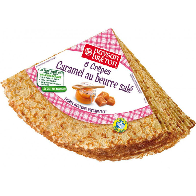 Paysan Breton Crêpes caramel beurre salé x 10