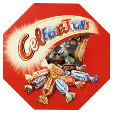 Chocolats Celebrations, en boîte de 186 g - épicerie les 3 gourmets chocolats