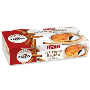 La Crème Brûlée Cinnamon Cannelle 100 g X 2 rians
