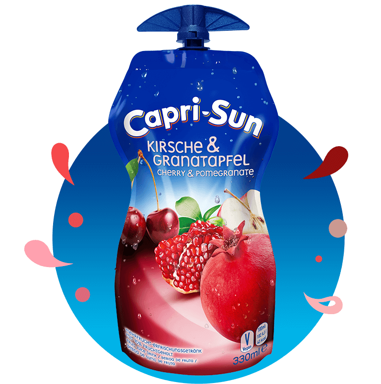 Caprisun Cerise & Grenade 0,33 l - épicerie les 3 gourmets soft-drinks