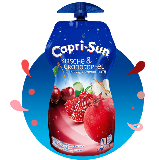 Caprisun Cerise & Grenade 0,33 l - épicerie les 3 gourmets soft-drinks
