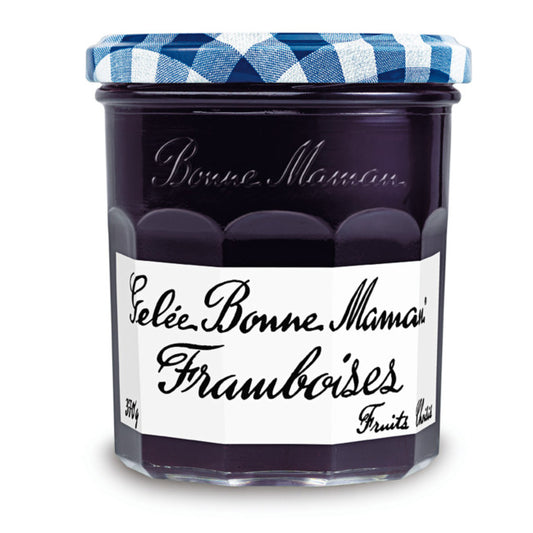 Bonne Maman Gelée de Framboises 370g - épicerie les 3 gourmets Confitures, Compotes, et Crèmes