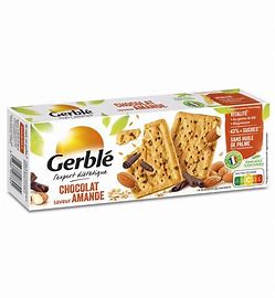 GERBLE Biscuit Choco-Amande 200 g - épicerie les 3 gourmets biscuits-et-gateaux