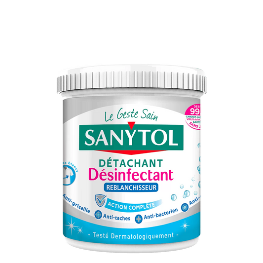 Sanytol Poudre Détachante 450g - épicerie les 3 gourmets Entretien & maison