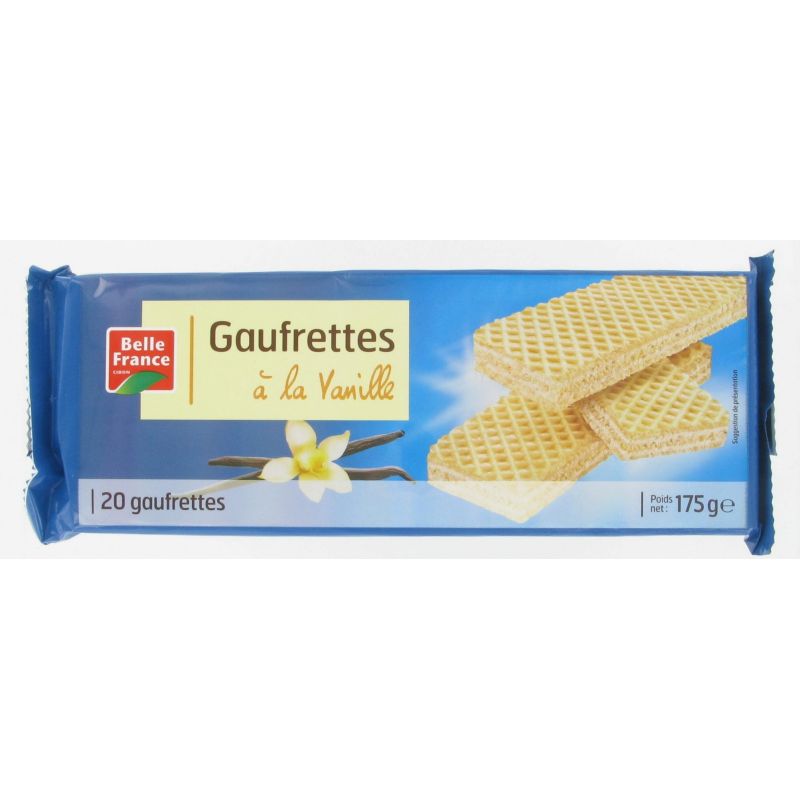 Belle France Gaufrette Vanille 175G