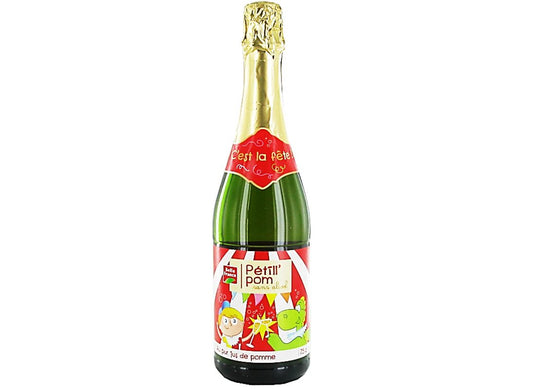 BELLE FRANCE JUS POMME PETILLAN 75CL - épicerie les 3 gourmets Boissons