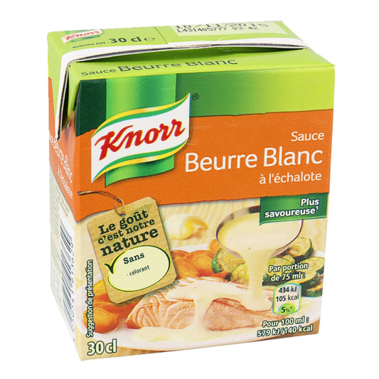 Knorr Sauce Beurre Blanc 30cl - épicerie les 3 gourmets CONDIMENTS & SAUCES
