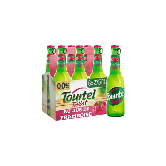 BIERE TOURTEL TWIST FRAMBOISE 6X27.5CL - épicerie les 3 gourmets Boissons