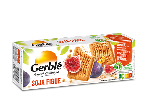 GERBLE Biscuit Soja Figue 270 g - épicerie les 3 gourmets biscuits-et-gateaux