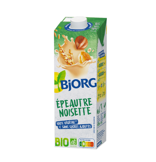 BJORG Boisson Epeautre Noisette Bio 1 L - épicerie les 3 gourmets Boissons