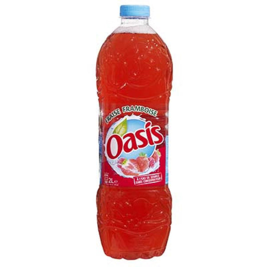 OASIS FRAISE FRAMBOISE 2L - épicerie les 3 gourmets Boissons