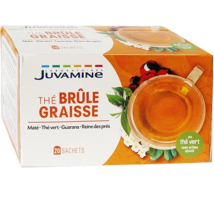 JUVAMINE THE BRULE GRAISSE 20 SACHETS - épicerie les 3 gourmets Cafés, Thés et Boissons Chaudes