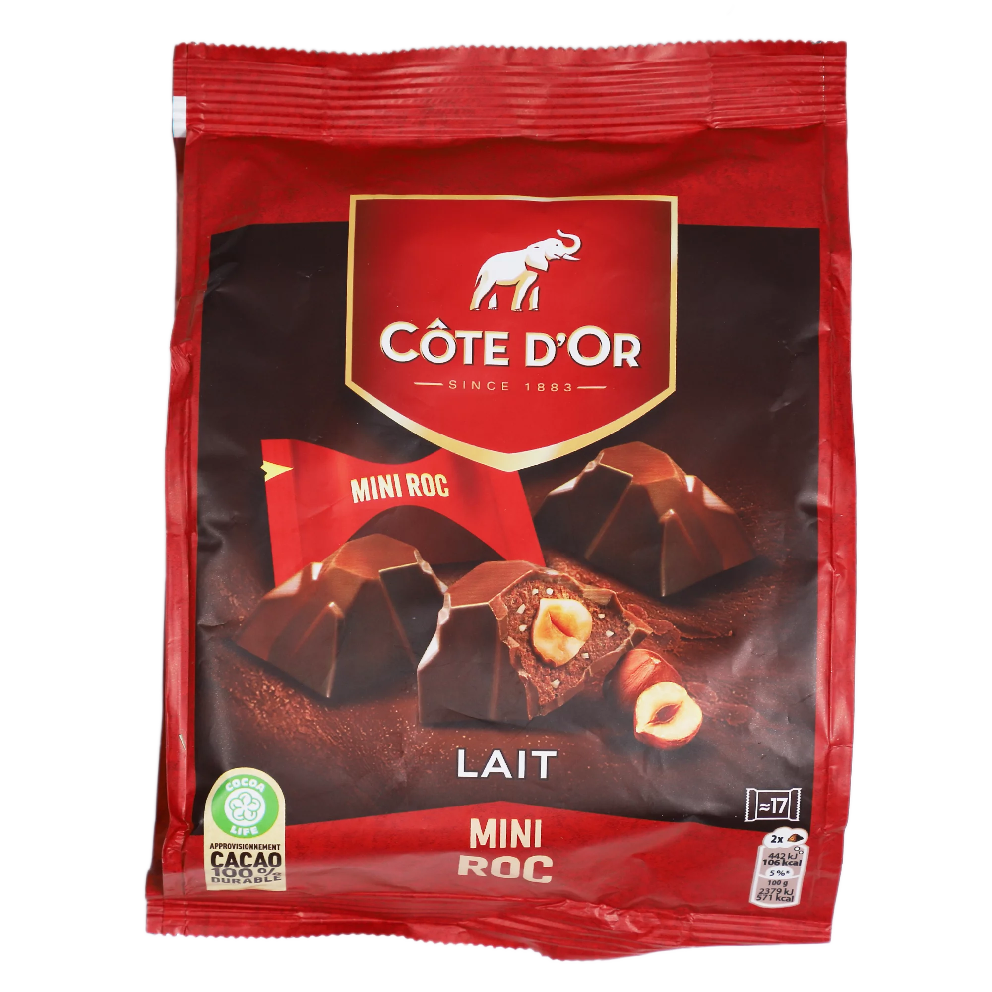 COTE D'OR MINI ROC AU LAIT 200G – épicerie les 3 gourmets