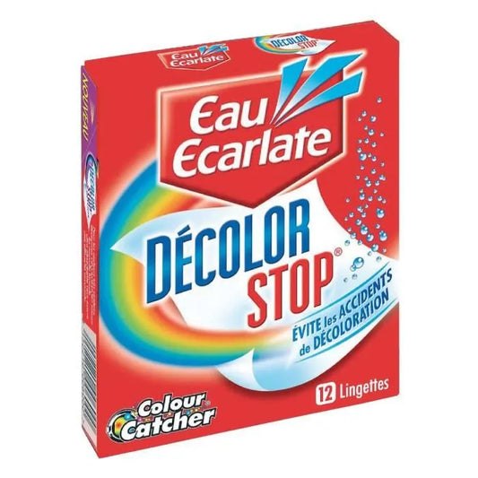 Décolor Stop Etui 12 Lingettes - épicerie les 3 gourmets Entretien & maison