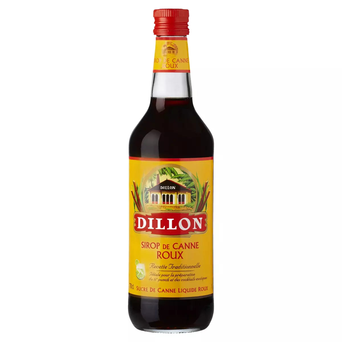 DILLON Sirop de Canne Roux 70 cl - épicerie les 3 gourmets condiments-et-sauces