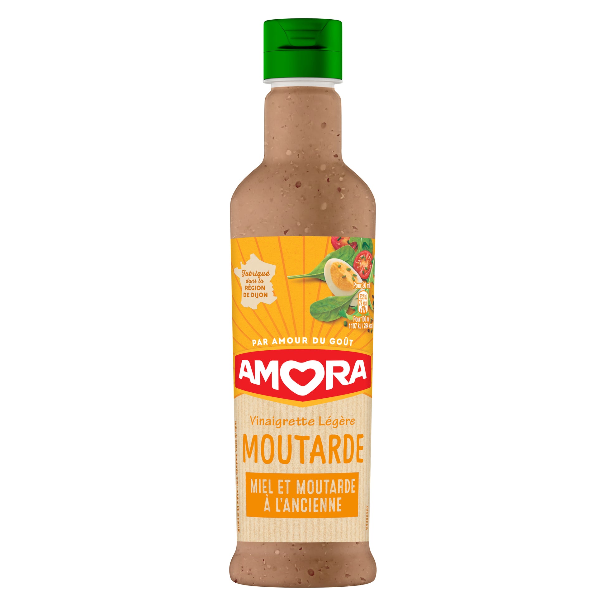 Amora Vinaigrette Moutarde 38cl - épicerie les 3 gourmets CONDIMENTS & SAUCES