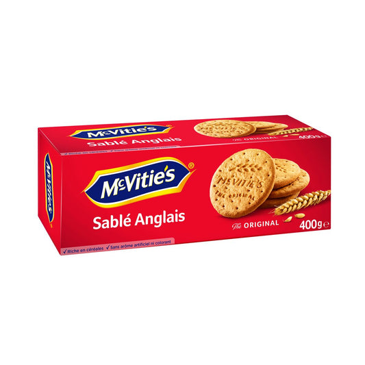McVitie’s Sablés Original 400g - épicerie les 3 gourmets biscuits-et-gateaux